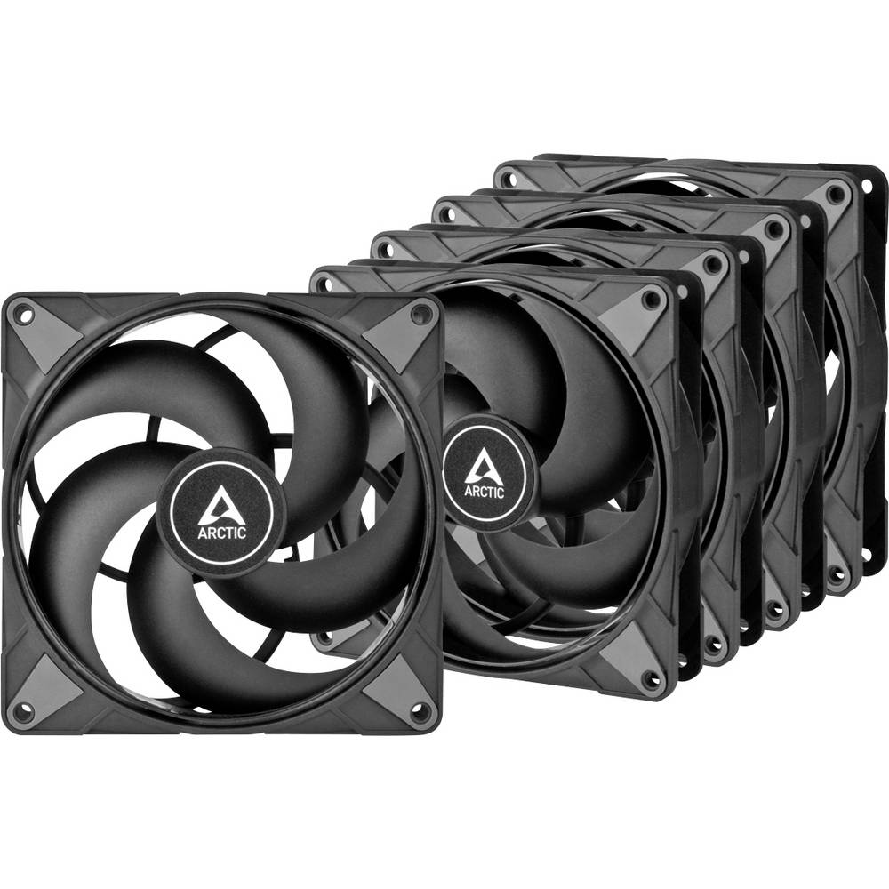 Arctic ACFAN00290A PC-ventilator Zwart (b x h x d) 140 x 27 x 140 mm