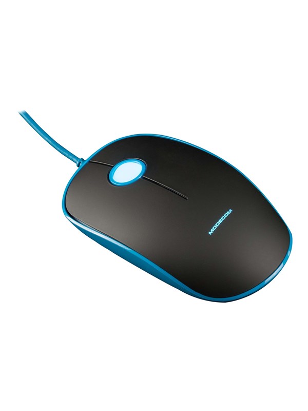 MODECOM MC-M111 - Muis - Optisch - 3 knoppen - Blauw