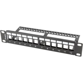 Lanberg PPKS-9112-B rack-toebehoren Rekafdekpaneel