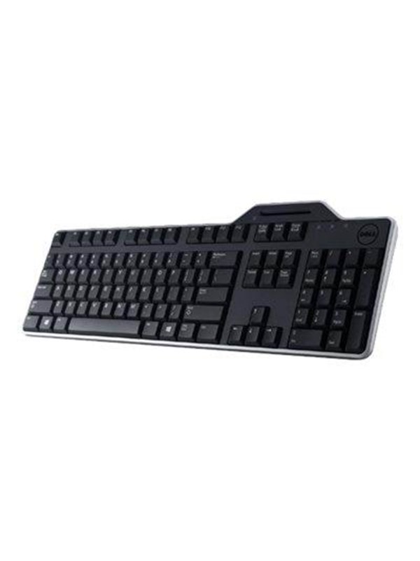 Dell KB813 Smartcard - keyboard - AZERTY - French - black Input Device - Toetsenbord - Frans - Zwart
