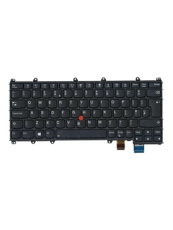 Lenovo Chicony - Notebook replacement keyboard - Engels - VK - Zwart