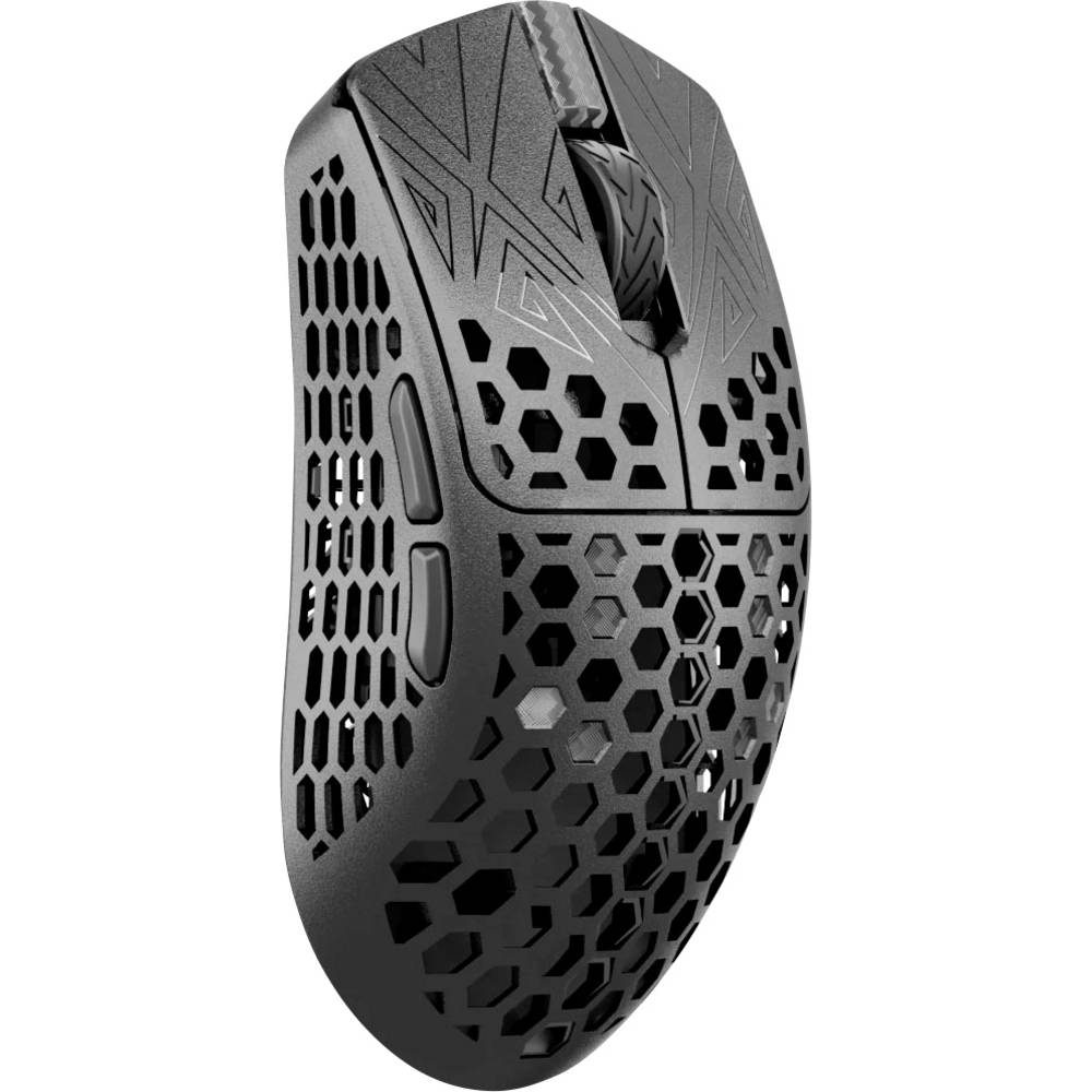 Vancer X Arbiter Studio Akitsu Carbon Fiber Gaming Maus, wireless - schwarz Muis 7 Toetsen