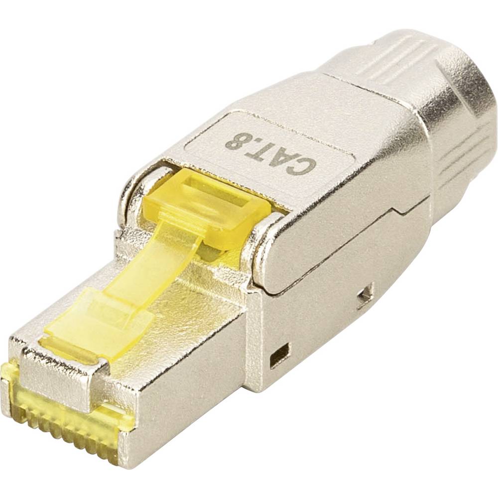 Digitus DN-93838 RJ45-inbouwmodule Module-steekprofiel CAT 8.1