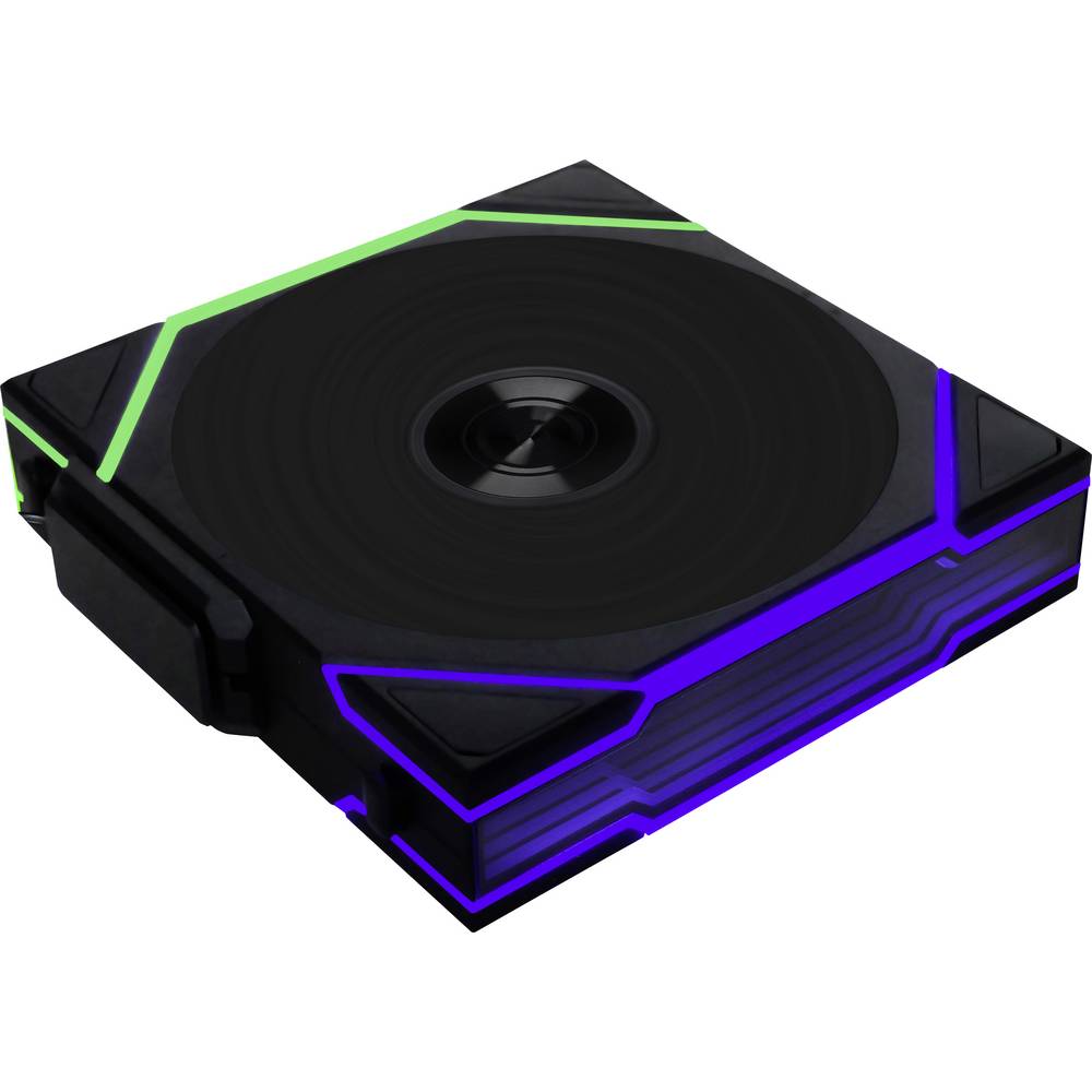 Lian Li UNI FAN TL Wireless Lüfter, ARGB, PWM - Reverse Blade, 120mm, schwarz PC-ventilator (b x h x d) 120 x 28 x 124 mm