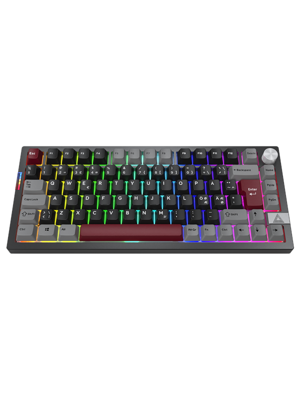 Montech Mkey PRO 75% - Darkness - Gaming toetsenbord - Noords - Zwart
