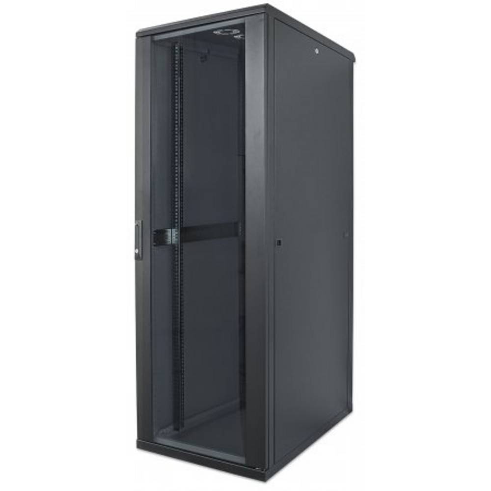 Intellinet 713443 19inch-patchkast (b x h x d) 600 x 2057 x 600 mm 42 HE Zwart (RAL 9005)