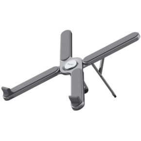 Trust Macy Opvouwbare aluminium laptopstandaard in het Grijs