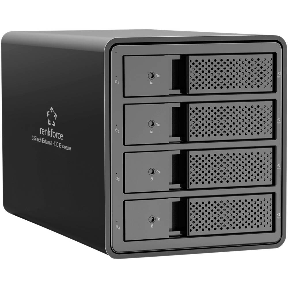 Renkforce RF-6647598 3,5 harde schijf behuizing 3.5 inch USB-A 3.0