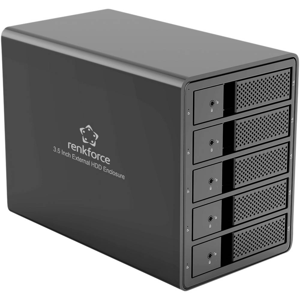 Renkforce RF-6647600 3,5 harde schijf behuizing 3.5 inch USB-A 3.0