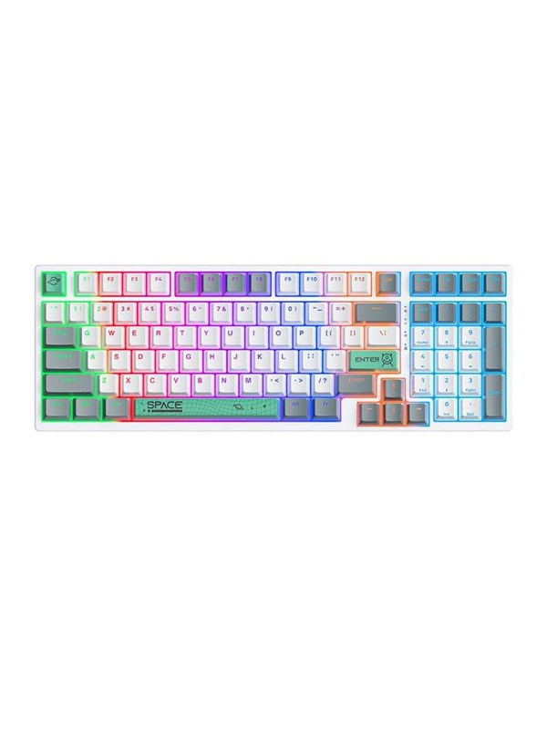 ONIKUMA G38 - Gaming toetsenbord - Wit