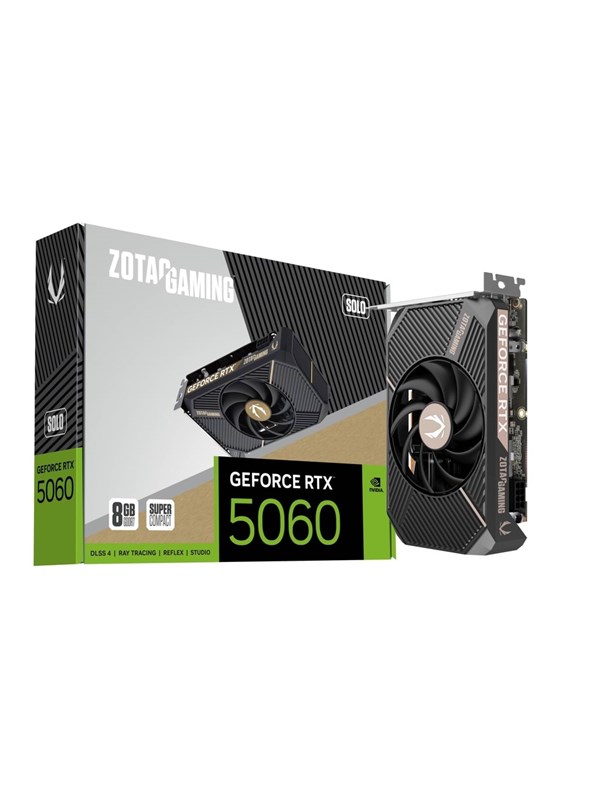 Zotac GeForce RTX 5060 Solo - 8GB GDDR7 RAM - Grafische kaarten
