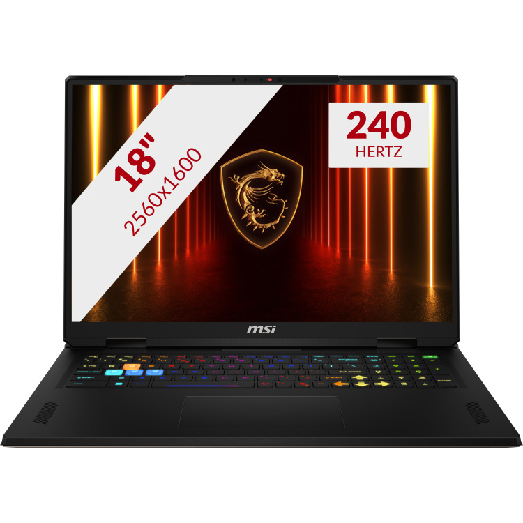 MSI Vector 18 U9-275HX RTX5090 32/2 gaming laptop