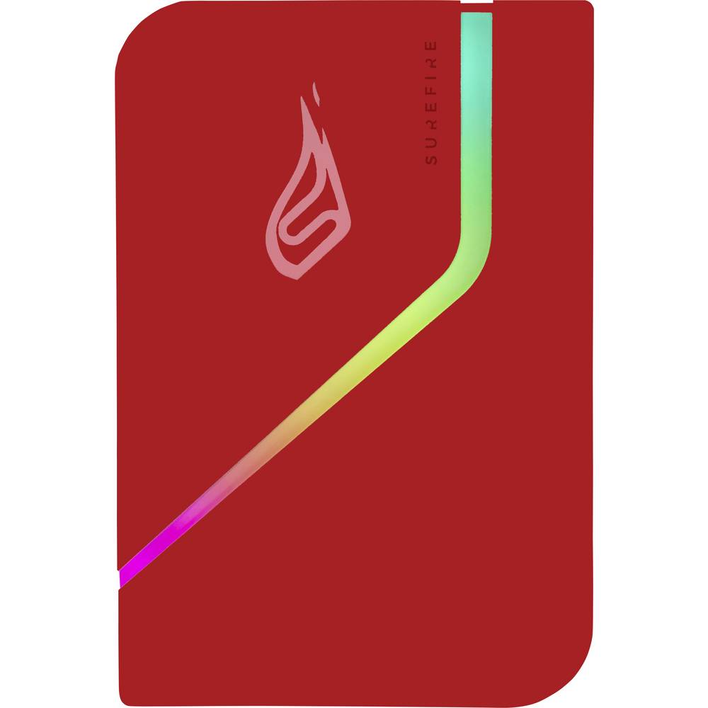 SureFire PyroDrive Gaming 1 TB Externe SSD harde schijf USB-C 3.2 Gen 1 Rood 53693