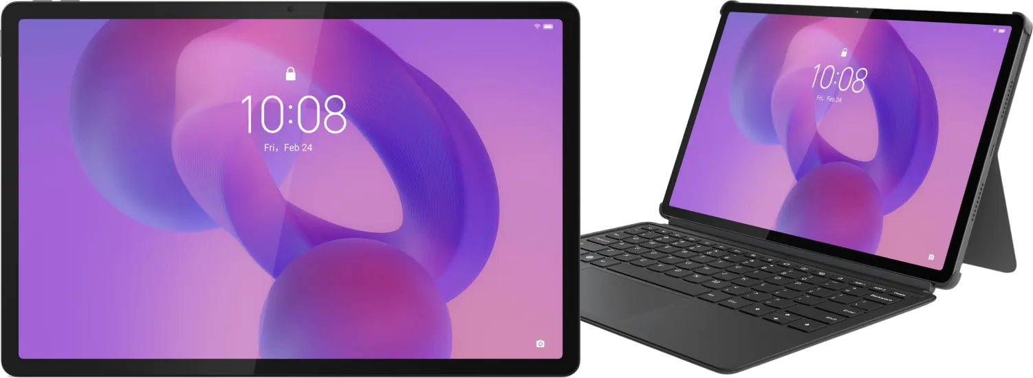 Lenovo Idea Tab Pro 12,7 inch 128GB Wifi Grijs Mat Scherm + Toetsenbord Hoes QWERTY