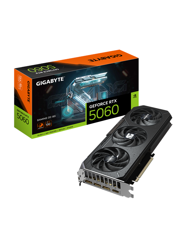 Gigabyte GeForce RTX 5060 GAMING OC - 8GB GDDR7 RAM - Grafische kaarten