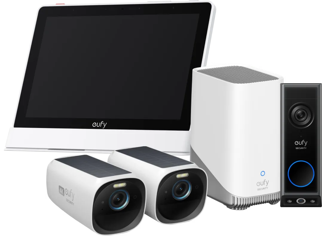 Eufy Cam 3 Duo Pack + HomeBase 3 + Doorbell E340 + Smart Display E10