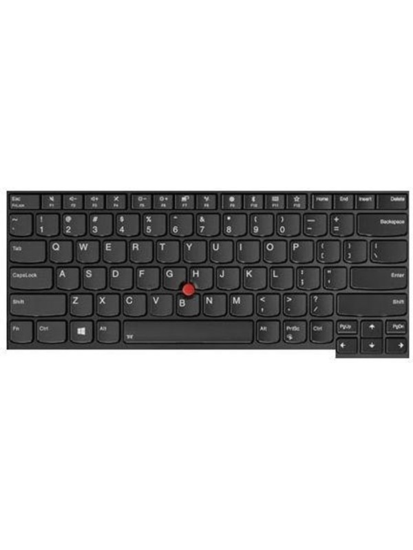 Lenovo Chicony - Notebook replacement keyboard - Belgium - Zwart