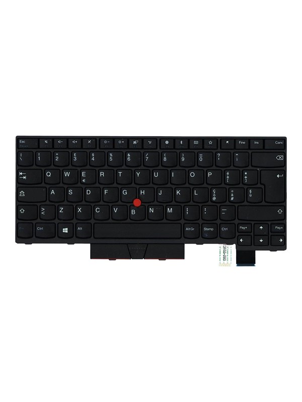 Lenovo Chicony - Notebook replacement keyboard - Italiaans - Zwart
