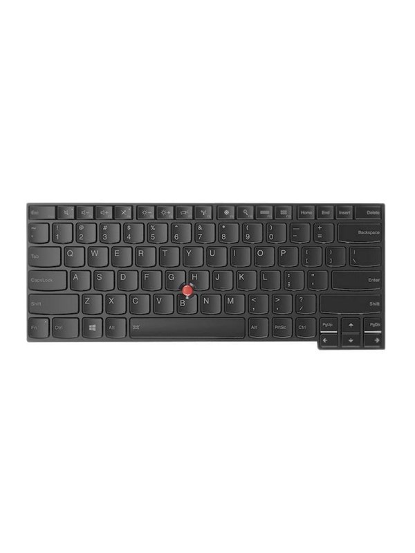 Lenovo Chicony - Notebook replacement keyboard - Italiaans - Zwart