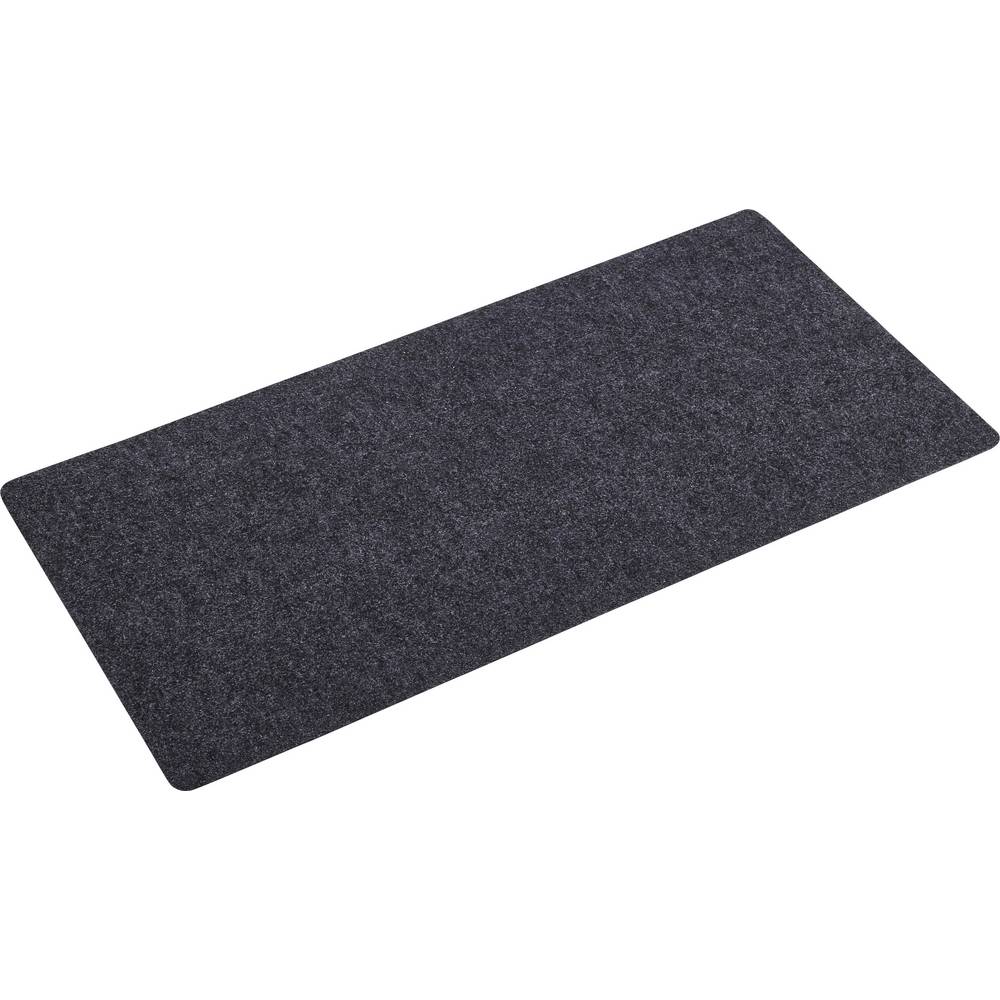 Renkforce RF-DSMP-100 Muismat Donkergrijs