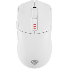 Genesis NMG-2114 Zircon 500 Gaming Muis Rechtshandig RF Wireless + Bluetooth + USB Type-C Wit