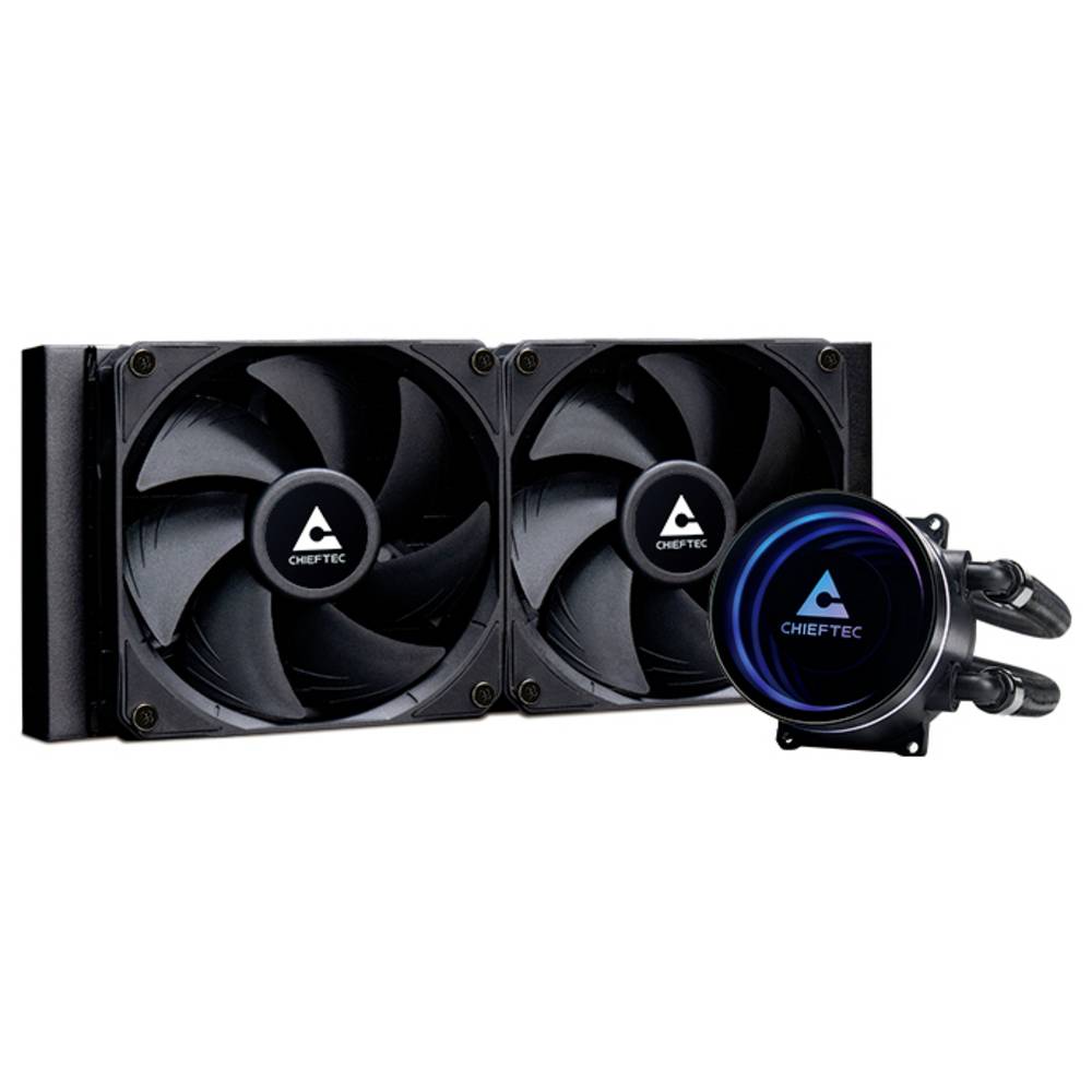 Chieftec Cooler  Iceberg 240 Dark AiO Was Waterkoelingchipkoeler