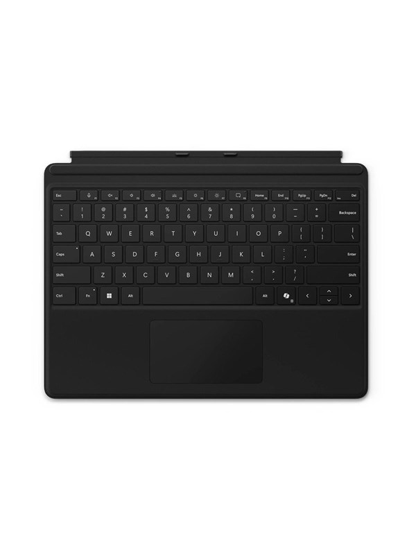 Microsoft Surface Pro Keyboard - keyboard - with trackpad accelerometer Surface Slim Pen 2 storage and charging tray - AZERTY - Belgium - black Input Device - Toetsenbord - Belgium - Zwart