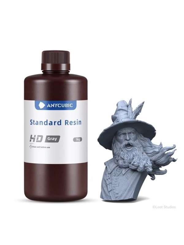 ANYCUBIC Standard resin 1 L HD Grey