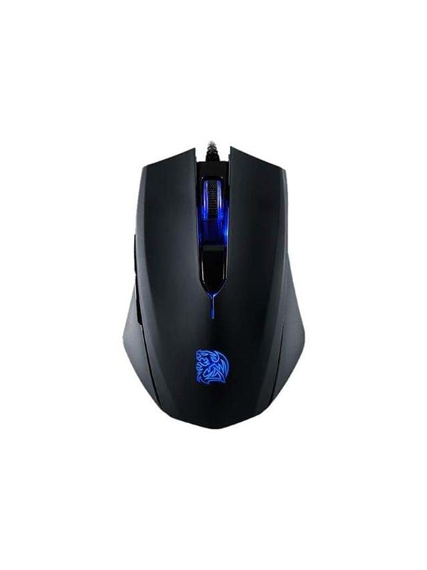 Thermaltake Tt eSPORTS TALON Blu - Muis - Optisch - 6 knoppen - Zwart