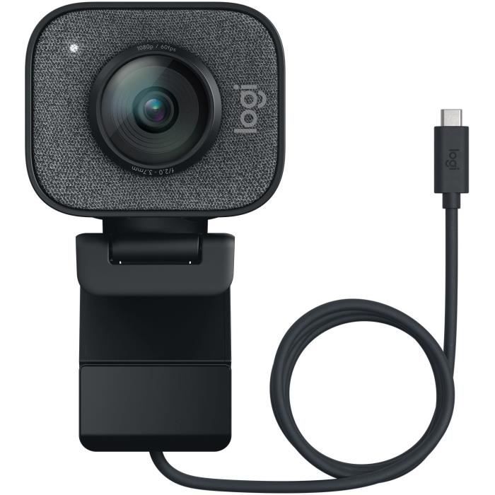 Logitech G Webcam - Full HD 1080p -  - StreamCam - Pour streaming Twitch et Youtube - Graphite