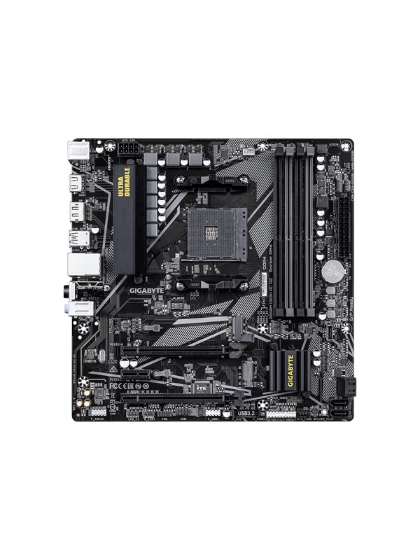 Gigabyte B550M DS3H AC R2 - motherboard - micro ATX - Socket AM4 - AMD B550 Moederbord - AMD B550 - AMD AM4 socket - DDR4 RAM - Micro-ATX
