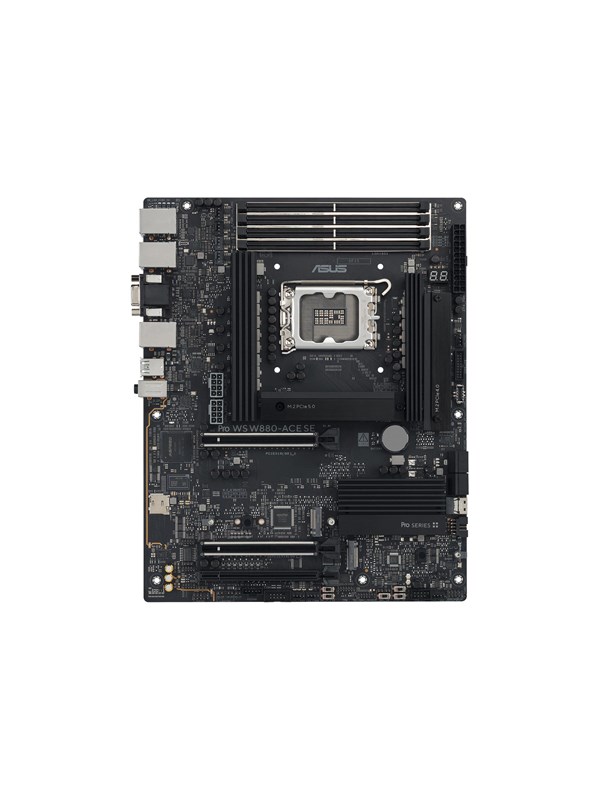 Asus Pro WS W880-ACE SE Moederbord - Intel W880 - Intel LGA1700 socket - DDR5 RAM - ATX
