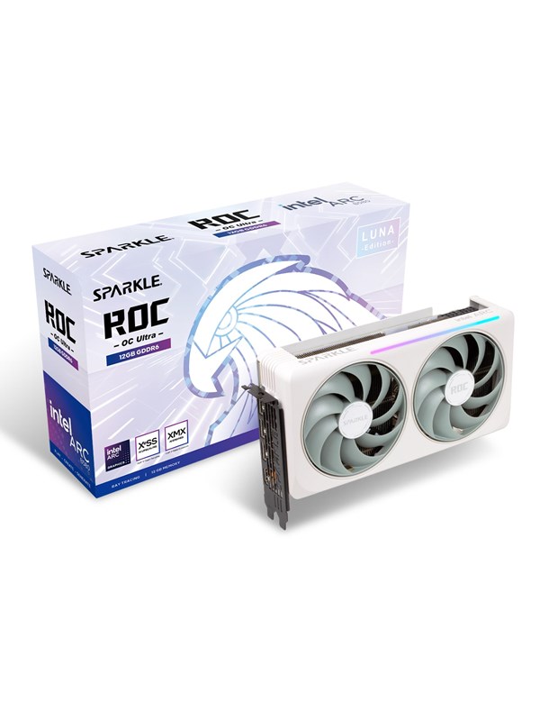 Sparkle Arc B580 ROC Luna OC Ultra - 12GB GDDR6 RAM - Grafische kaarten