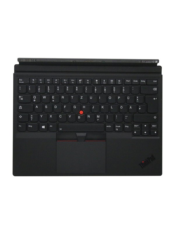 Lenovo ThinkPad X1 Tablet Thin Keyboard gen 3 - Toetsenbord - Duits - Zwart