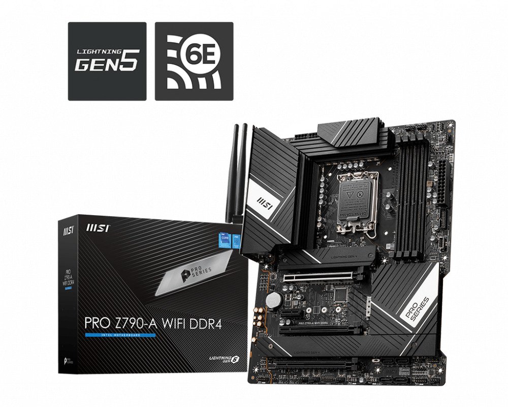 MSI Pro Z790-A WiFi DDR4 | Moederborden | 4711377011457