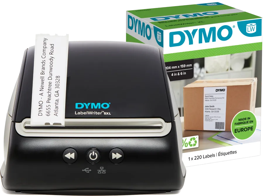 Dymo LabelWriter 5XL + 1 extra label