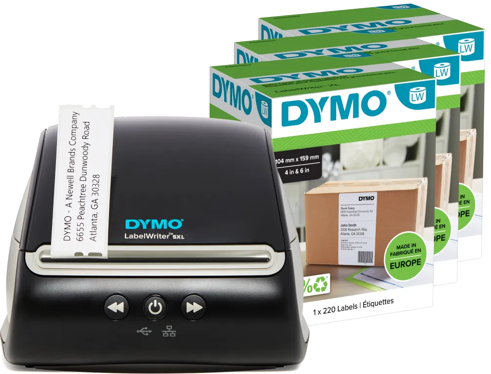 Dymo LabelWriter 5XL + 3 extra labels