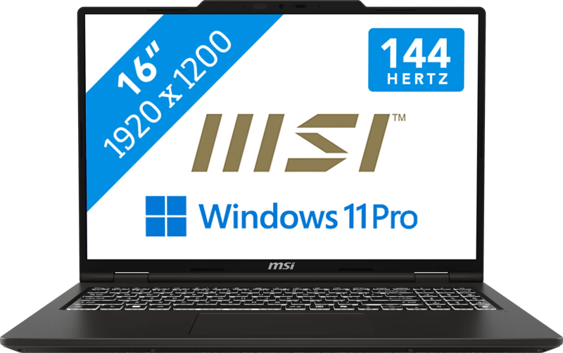 MSI Venture 16 AI A2HMG-008NL QWERTY