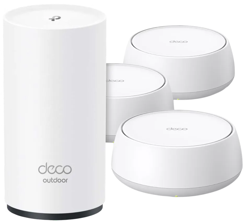 TP-Link Deco BE25 3-pack +  Deco X50 Outdoor