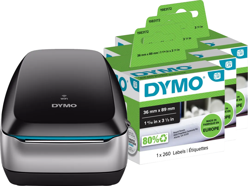 Dymo LabelWriter Wireless + 3 extra labels