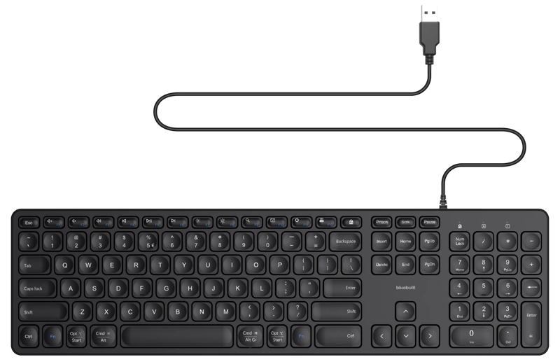 BlueBuilt Bedraad Toetsenbord QWERTY