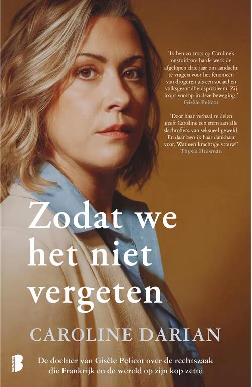 Caroline Darian Zodat we het niet vergeten -   (ISBN: 9789049208349)