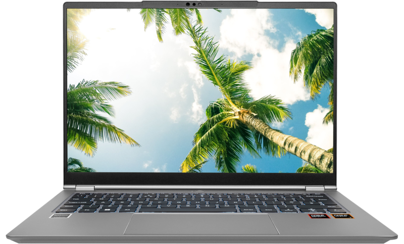 Skikk GREEN 7 AMD - 14Aluminum AMD laptop met USB-C en Radeon videokaart