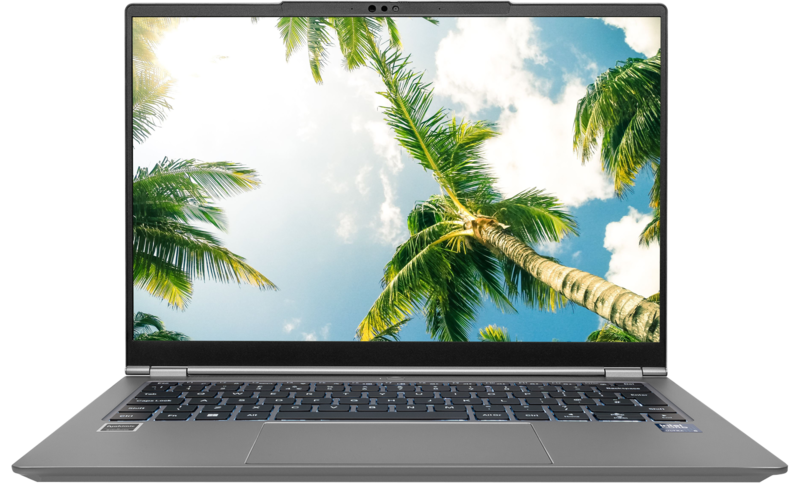 Skikk GREEN 7 PRO AMD - 14Aluminum AMD laptop met USB-C en Radeon videokaart