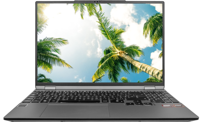 Skikk GREEN 7 PRO AMD - 15.3Aluminum AMD laptop met USB-C en Radeon videokaart