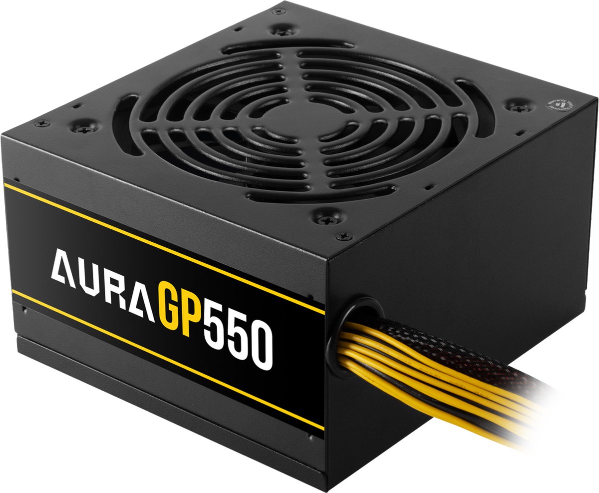 LalaShops Gamdias Aura GC2 RGB Gaming Case Inclusief 550W Voeding - Game PC / Computer Behuizing met 550 Watt voeding - Inclusief 4x aRGB Fan met LED Verlichting