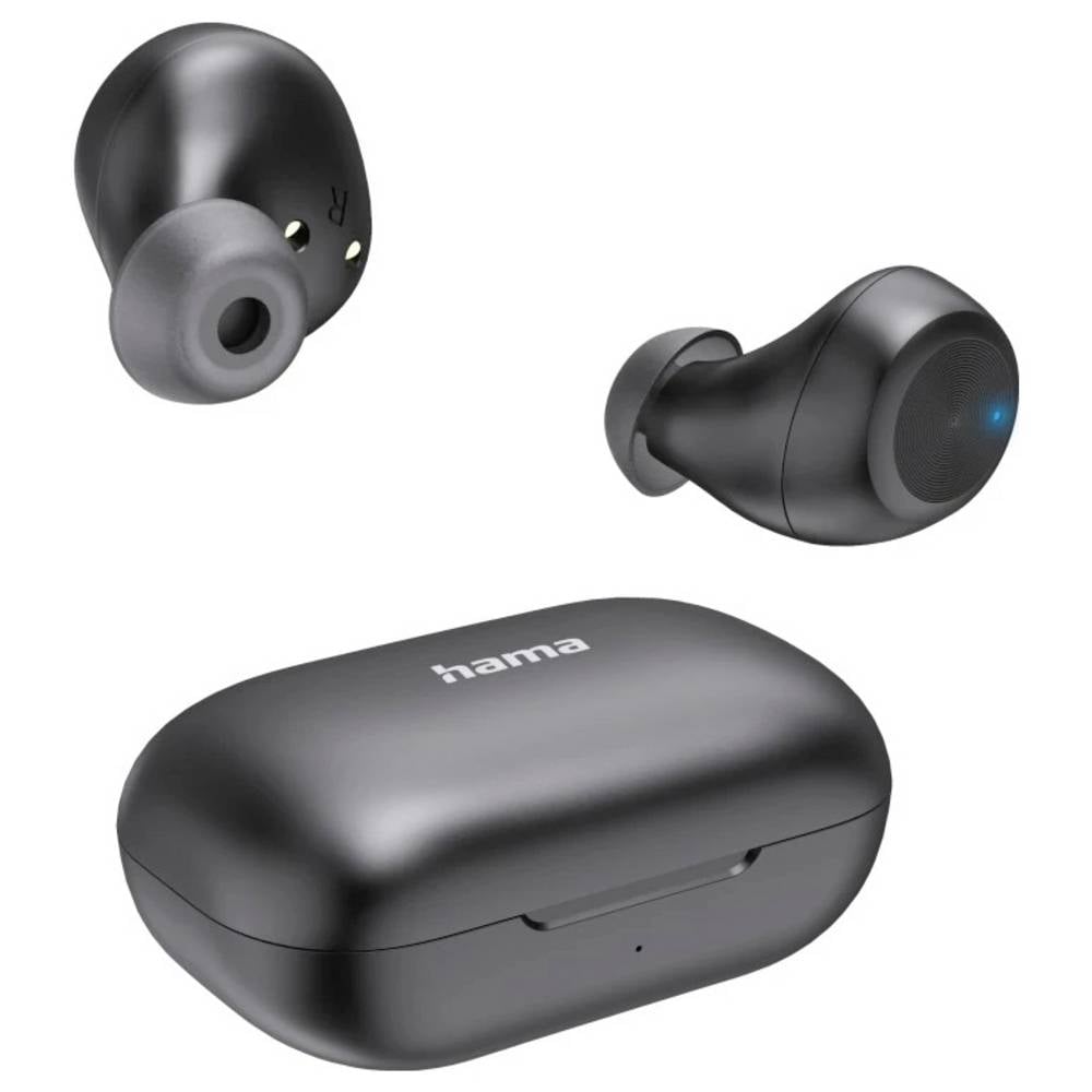 Hama Bluetooth-Kopfhörer Spirit Chop II, TWS, In-Ear, Equalizer, Schwarz In Ear oordopjes Sport Zwart