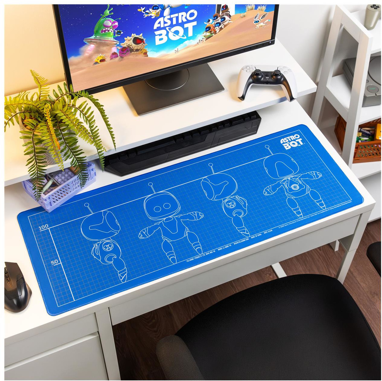 Paladone Astro Bot Deskmat - Astro Schematics