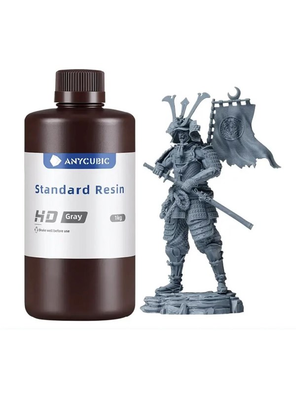 ANYCUBIC Standard Resin V2 1L HD Grey