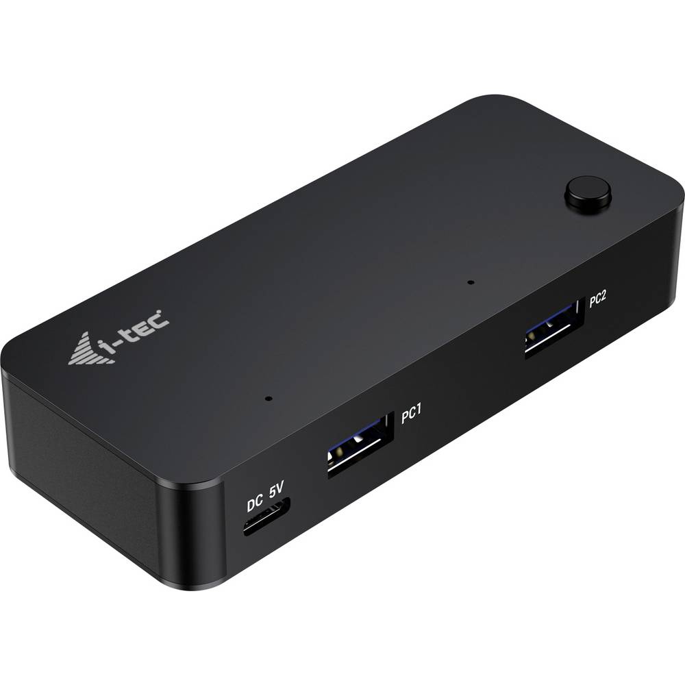 I-tec CAKVMHUB2A2C USB-combi-hub Zwart